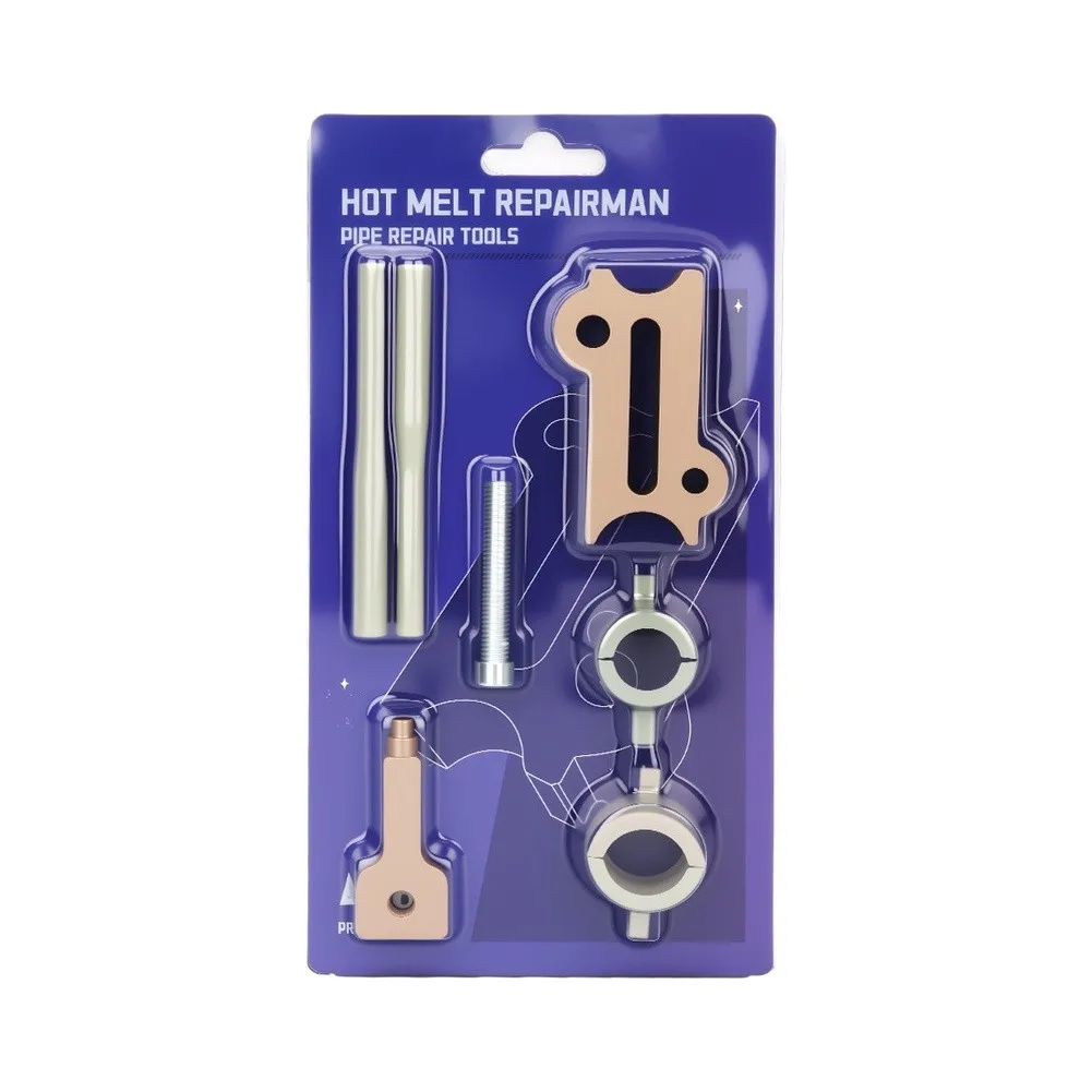 Aluminum-Bodied PPR Repair Tool with Copper Heating Element for Strong Leak-Resistant Joints on PPR PE 4/8 and 6/8 Point Pipes