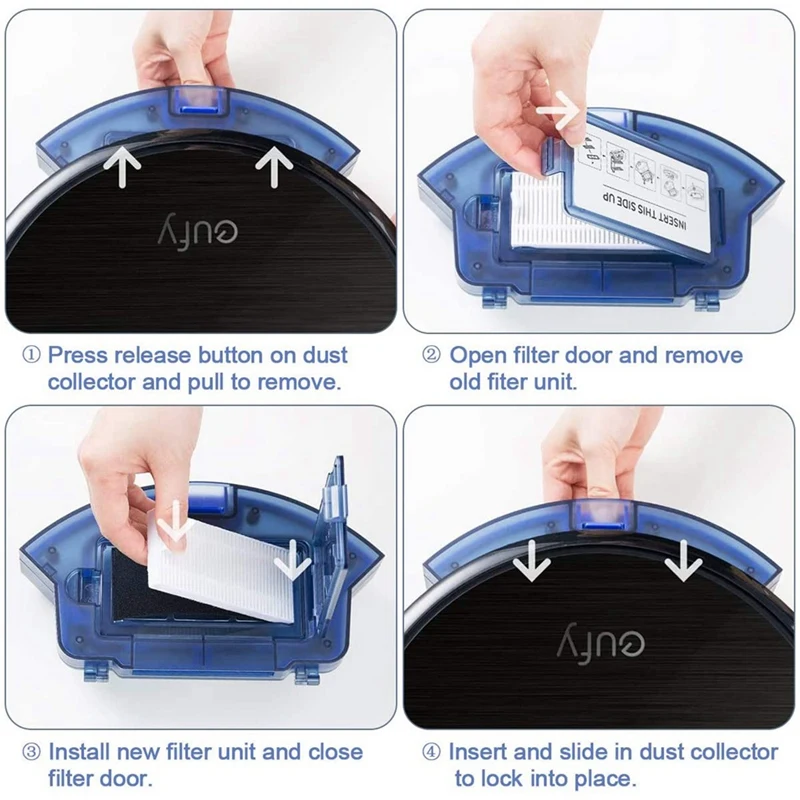 Accessori per Eufy Robovac 11S Robovac 30 Robovac 30C Robovac 15C aspirapolvere Robot pezzi di ricambio spazzola filtro Hepa