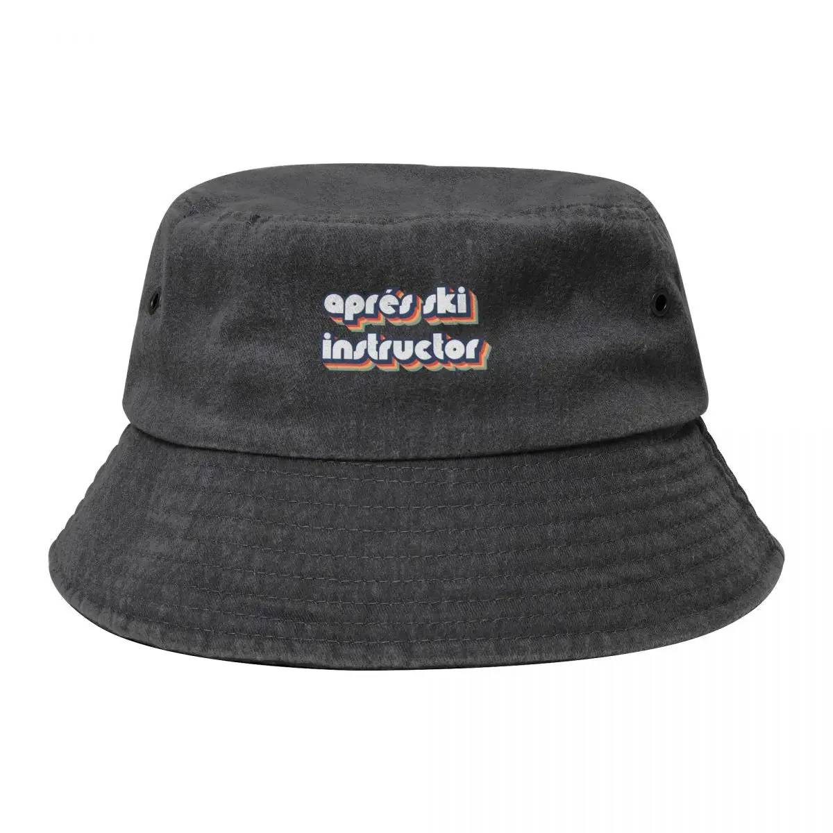 

Apres Ski Instructor Bucket Hat |-F-| Luxury Hat derby hat Ladies Men's
