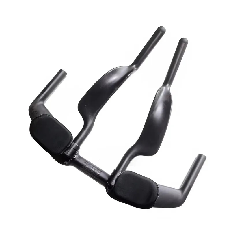 Carbon Fiber Bike Long Rest Handlebar Road Bike 31.8 * 400/420/440 mm Handlebar Racing TT Handlebar