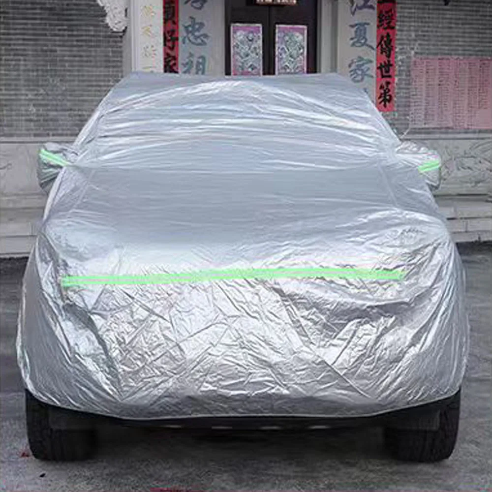 

Автомобильный чехол, солнцезащитный крем, непромокаемый солнцезащитный козырек, пылезащитный, для четырех сезонов, специальный внешний чехол с полным покрытием, подходит для Equation Leopard Titanium 7.