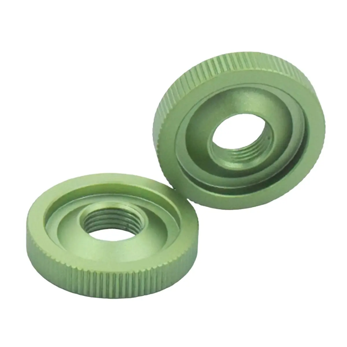 Promotion 2PCS Alloy Colorful Nuts for Nagra / Stellavox High Reel Retaining Nuts Green