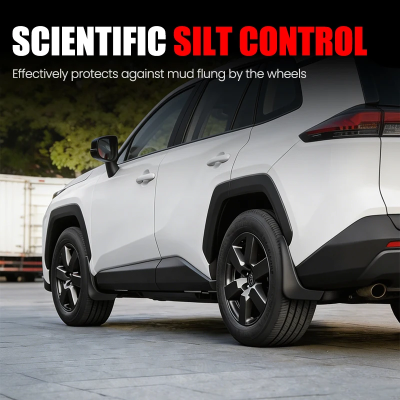 4-Wheels Mud Guards For Toyota RAV4 XA60 2026+ Front Rear Mudflaps Wheel Splash Guards MudGuards Mud Flap Car Accessories 4PCS