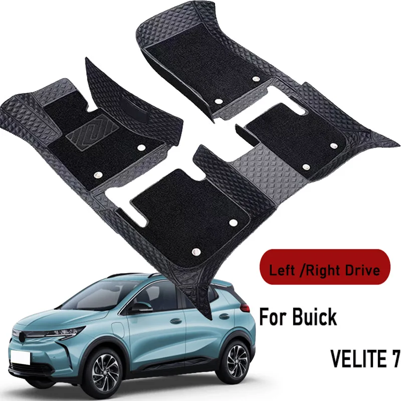 Car floor mats for Buick VELITE 7 2020 2021-2022 Customauto foot Pads automobile carpet cover interior accessories