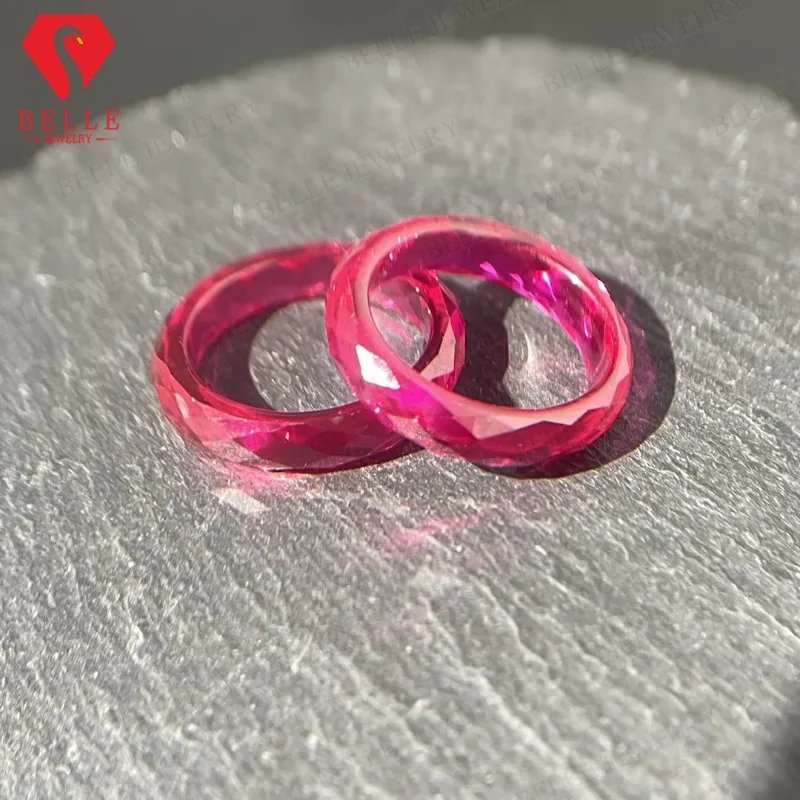 

Lab Grown Yellow Garnet&Lab Grown Ruby Ring AGL Certified Exquisite Craftsmanship Fine Jewelry Daily Commute Wear Hypoallergenic