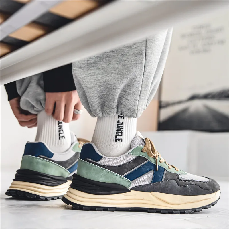 2023 nowe sportowe buty męskie modne buty w stylu Casual do biegania buty męskie trampki