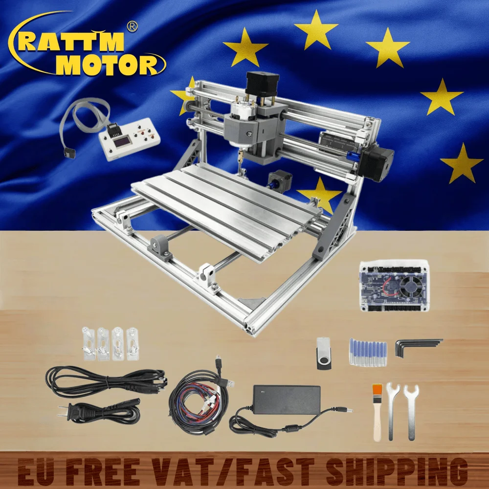 3 assi GRBL 3018 Pro fai da te CNC incisione laser Router fresatura macchina per la lavorazione del legno con controller offline