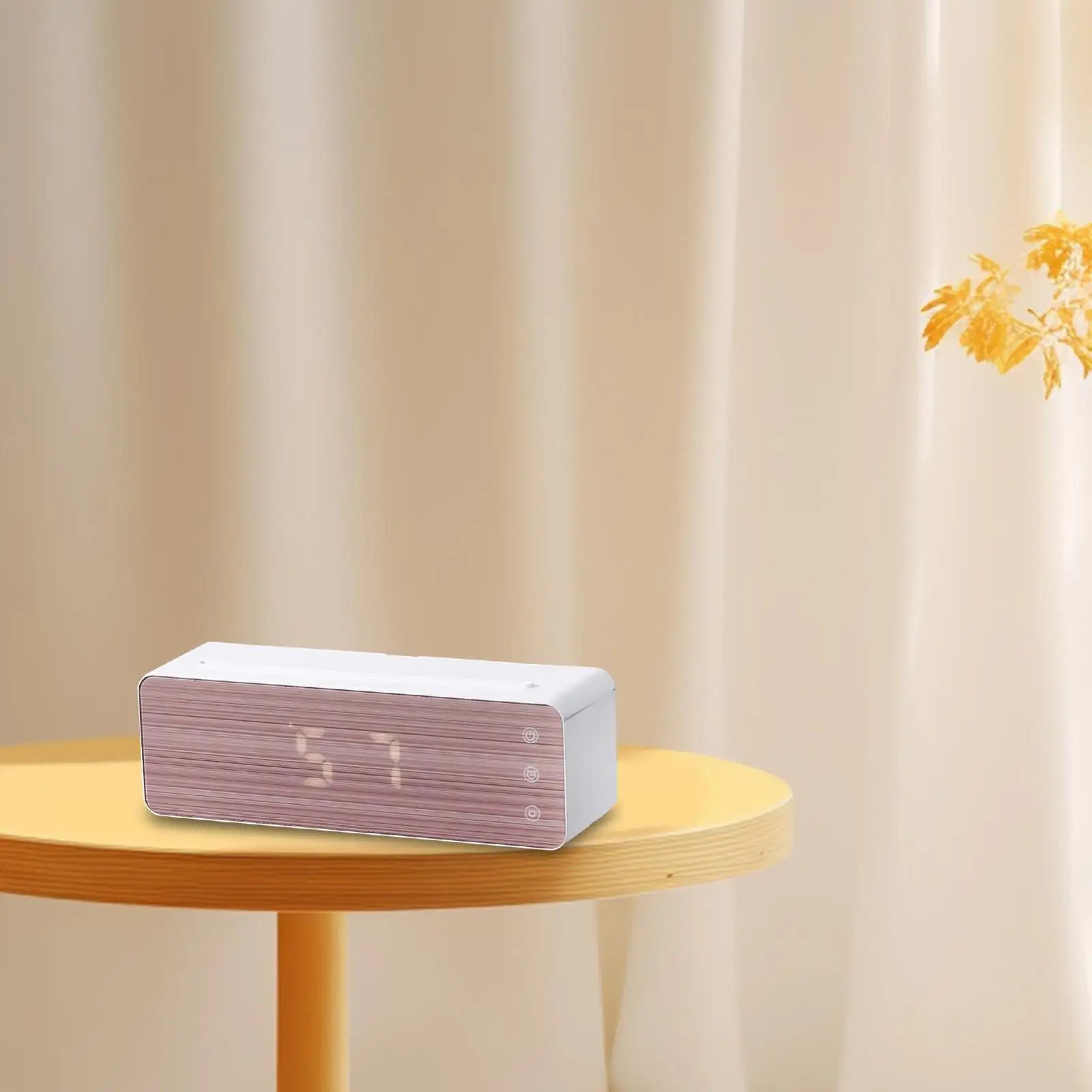 Essential Oil Diffuser Digital Clock Full Color Air Humidifier Aroma Diffuser for Livingoom Study Bedroom Office Tea Room