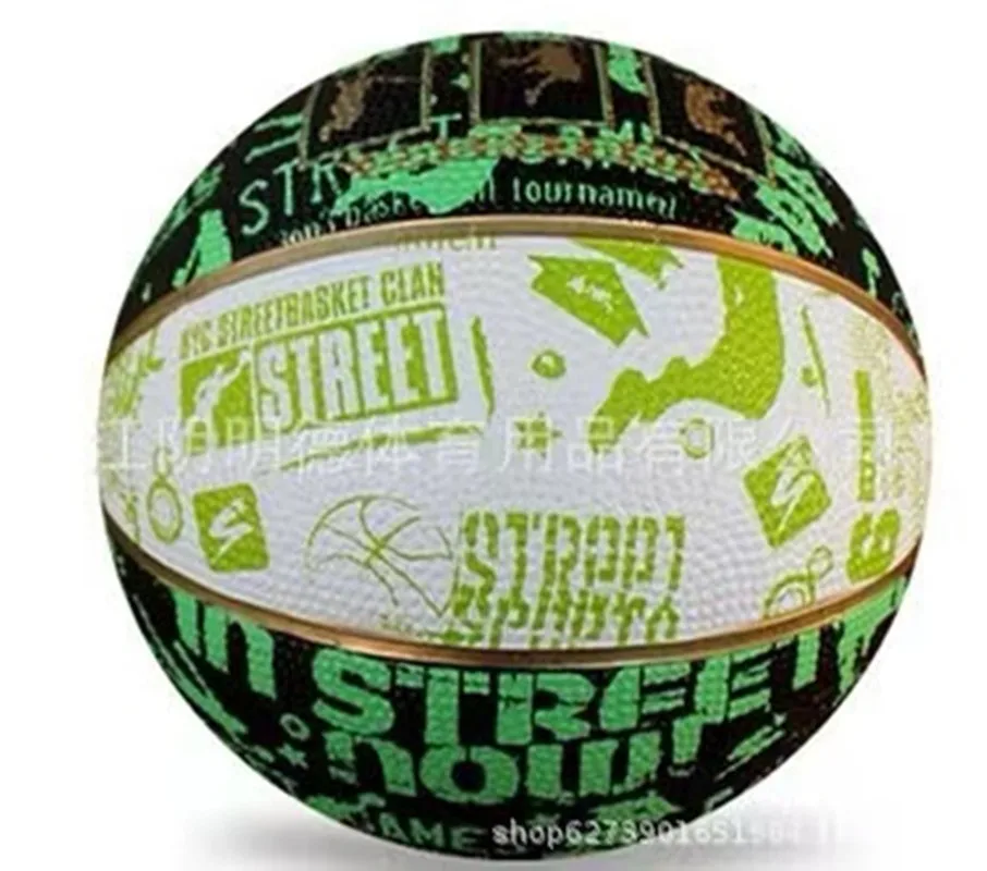 Baloncesto antideslizante personalizado para niños y niñas, regalo de cuero suave de PU, alta elasticidad, resistencia al desgaste para interiores y