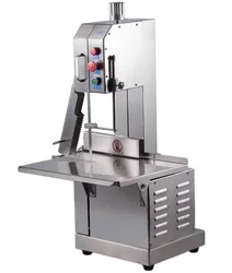 Botzaagmachine Multifunctionele Frozen Fresh Band Commerciële Cutter Butcher Boy Automatische Geit Bevroren Vlees Snijmachine