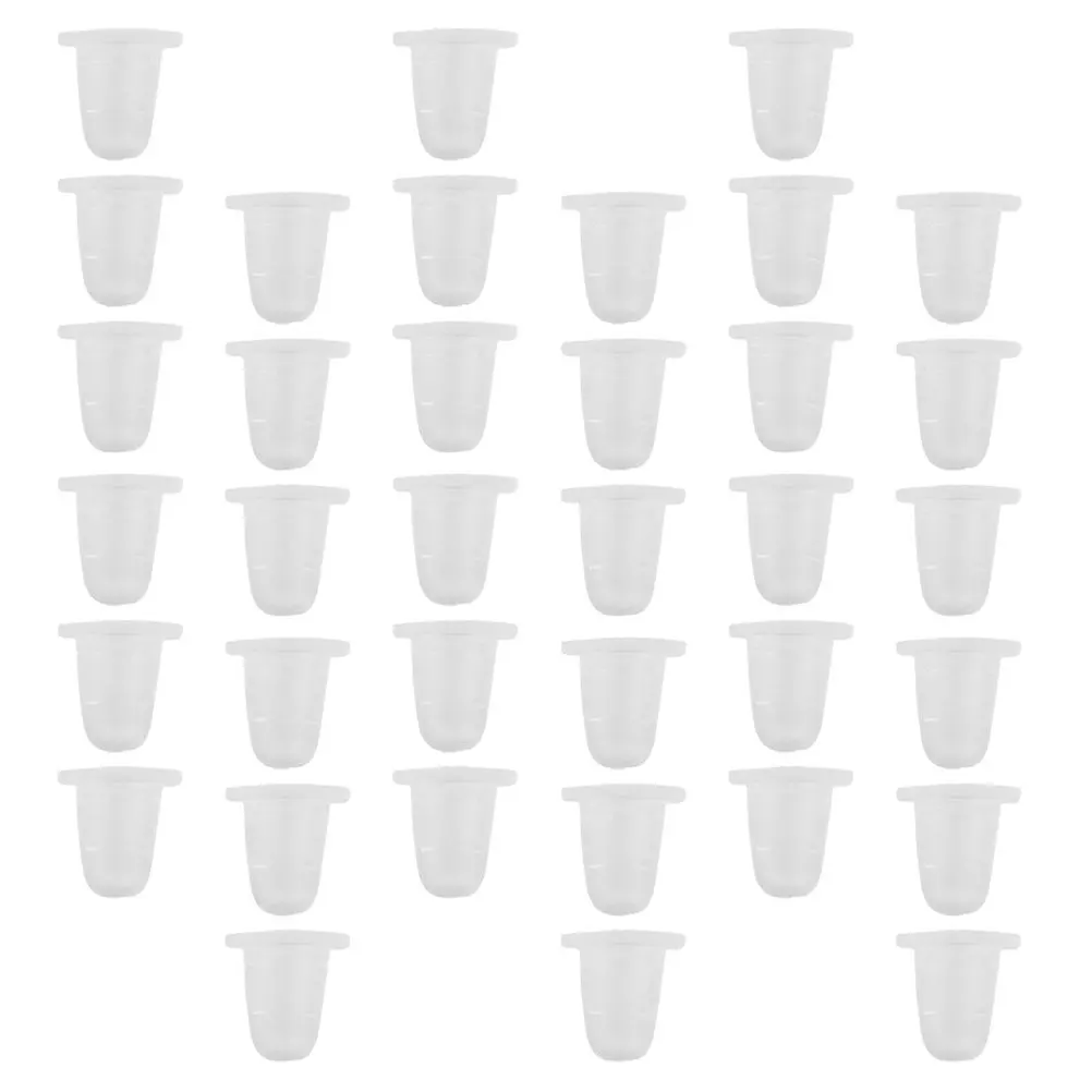 

200 шт. силиконовых стаканчиков для тату-чернил, гибкие стаканчики для пигментов, мягкие и устойчивые, принадлежности для макияжа, держатели для пигментов