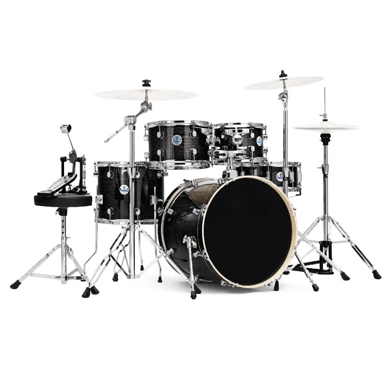 Professional portable acoustic kit with full PD percussion instrument for drum players