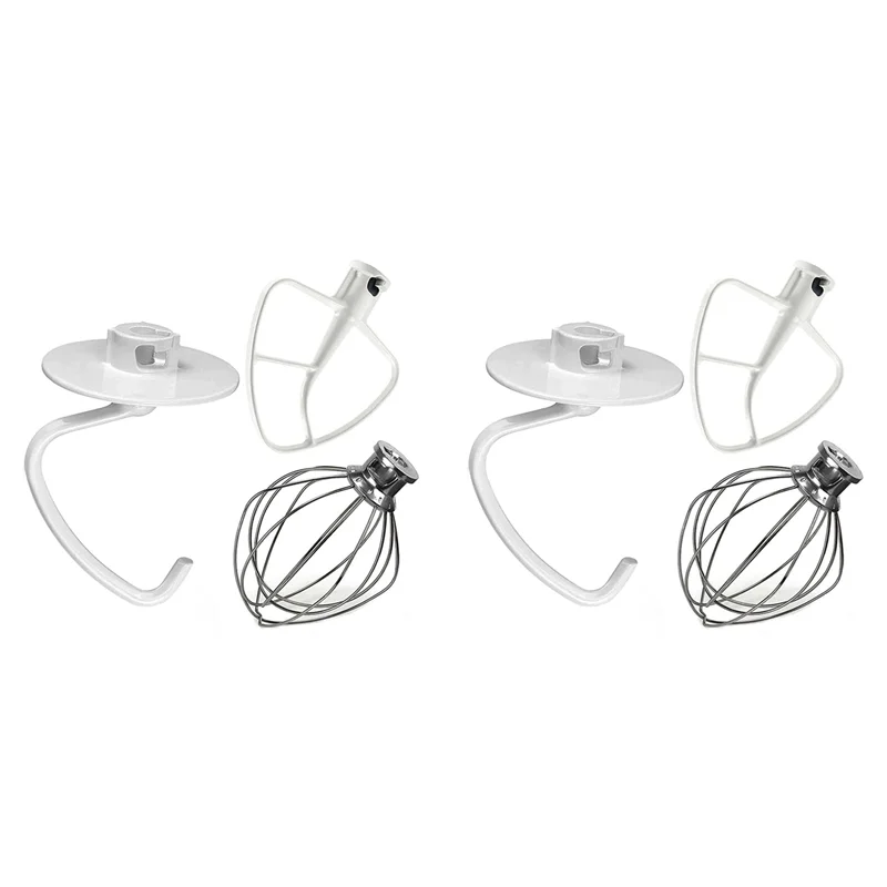 

AONEQ-2X For Kitchen Aide Assecories 4.5-5 Qt Tilt-Head Stand Mixers For Kitchenaid Paddle Attachment For K45B/K5THCB/K5THBS