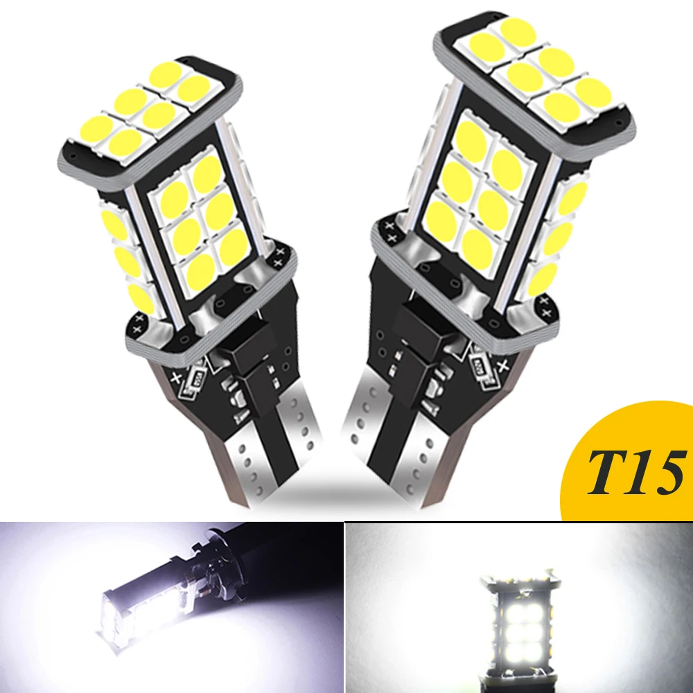 

2pcs LED Reverse Light Bulb Backup Lamp W16W T15 921 Canbus For Subaru Forester Legacy Outback Tribeca BRZ WRX STI XV Crosstrek