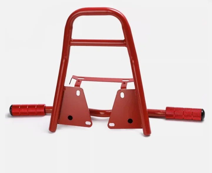 Motorcycle Manned Stunt Luggage Rack in Heavy Iron Compatible with Honda Grom Msx125 SF 2013 2014 2015 2016 image 3
