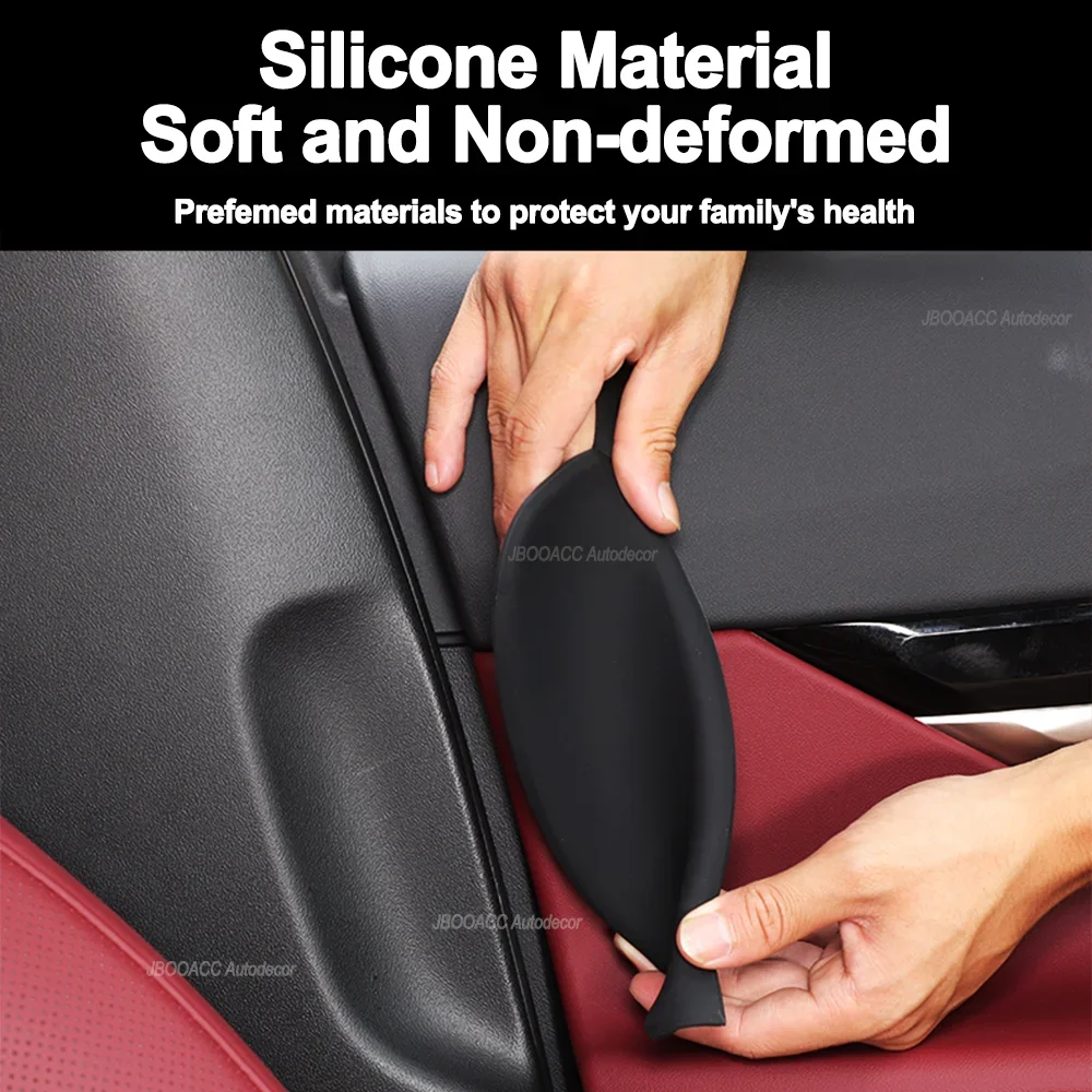 Pair Car B-pillar Anti-collision Strip For BMW 5/i5 Series G60 2024 2025 B-pillar Decorative Stickers Car Interior Decor