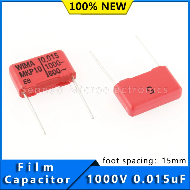 5/10Pcs New German WIMA Capacitor MKP10 1000V  0.015uF PCM15mm Audio Film Capacitor Promise Capacitor MKP1O121004B00MSSD