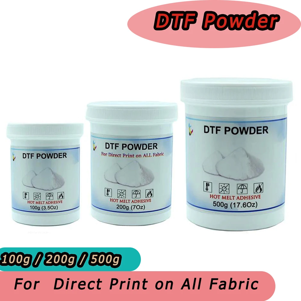 

DTF Powder Hot Melt DTF Transfer Adhesive Powder For DTF Transfer Ink Powder For Direct To Film Printing On All Fabric