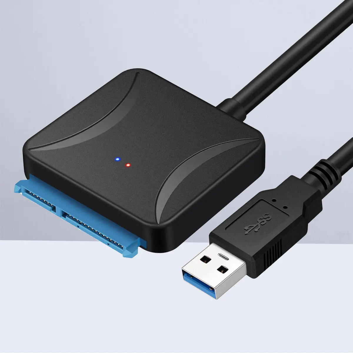 2.5 Inch Sata to USB 3.0 Cable Converter External Hard Disk Adapter Supports SSD Hdd Data Transfer Backup Clone Imaging Recovery