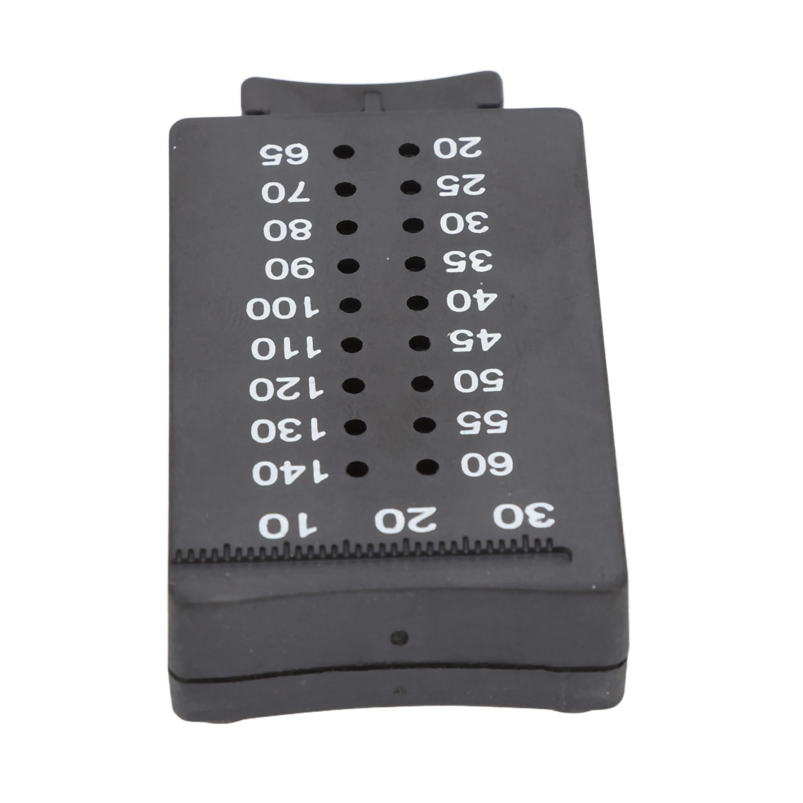 E5 Gutta Percha Cutter Heat Resistant High Accuracy Manual Oral Measuring Ruler for Oral Clinic Measuring Ruler Tools