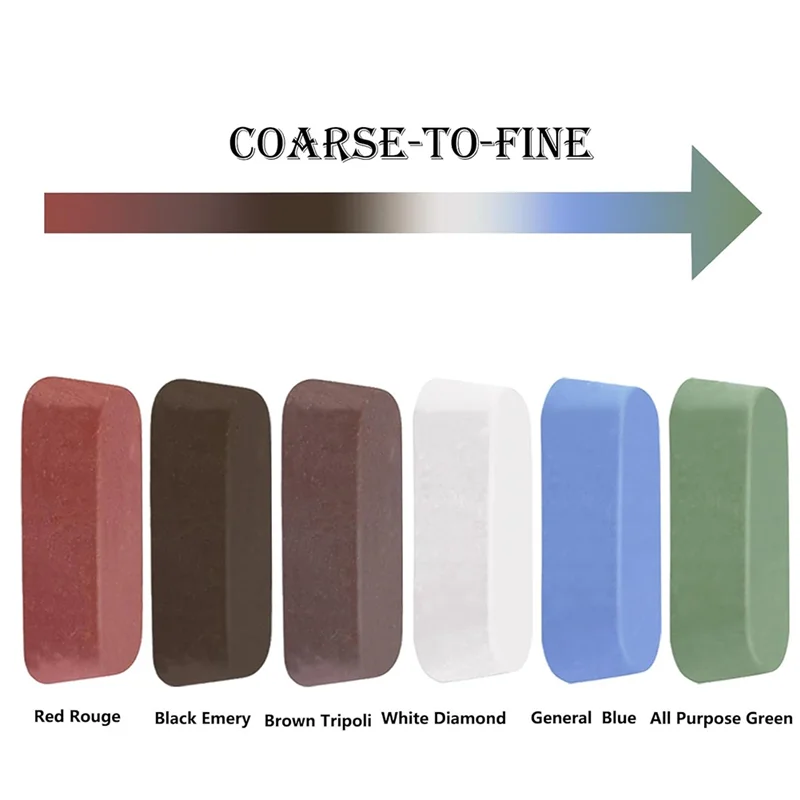 Metal Buffing Polishing Compound For Buffing Wheel, Buffing Wheel Compound, Coarse To Fine