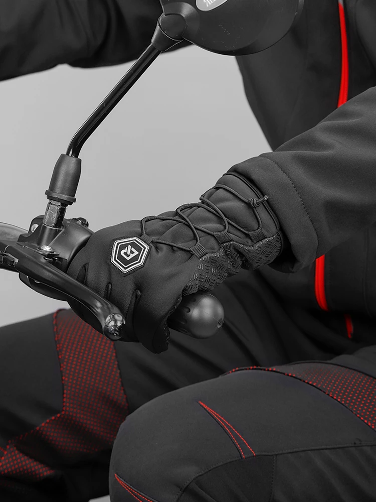 AliExpress ROCKBROS Keep Warm Bicycle Gloves Winter Autumn Thermal Fleece Windproof Cycling Gloves Touch Screen Sports MTB Road Bike Gloves