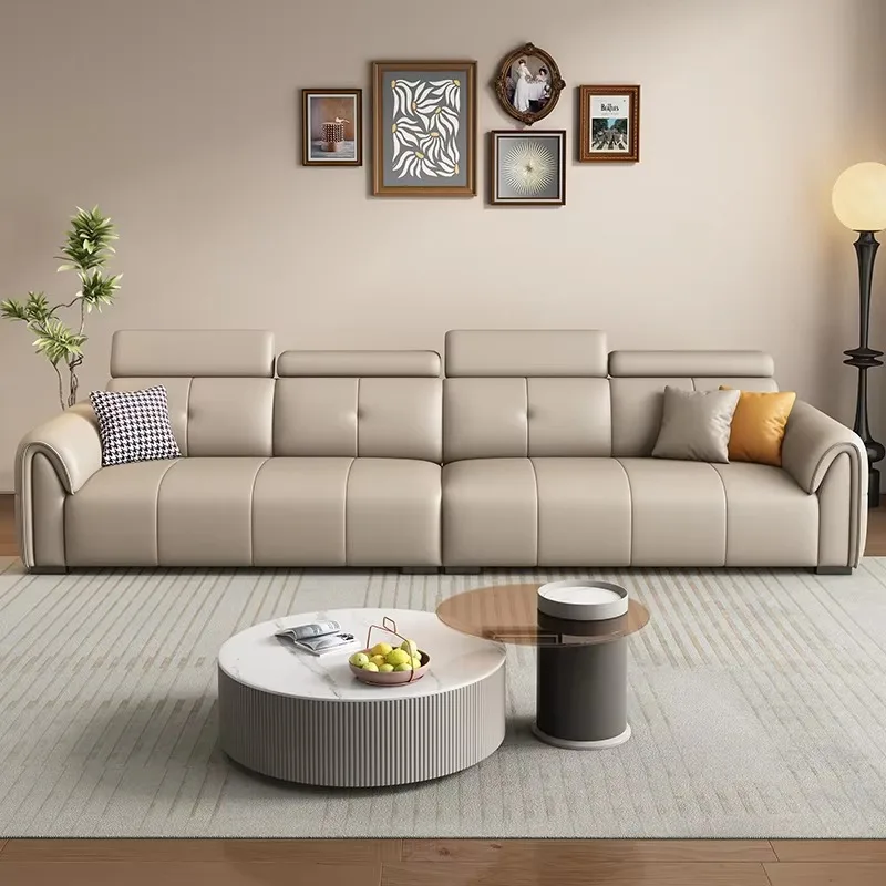 Beige European Living Room Sofas Luxury Minimalist Wooden Nordic Recliner Sofas Daybed Italian Divani 2 Posti Furniture Home