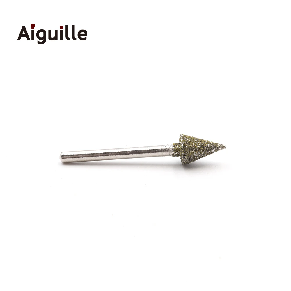 Mèches à éplucher les métaux pour meulage diamant, point de meulage, travail de la pierre, diversifier les mèches, 4mm, 5mm, 6mm, 8mm, 10mm, 60 #