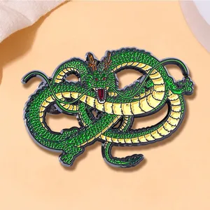 Unisex animiert Dragon Dragon Broose, japanischer Anime, periphere Legierung, Öldraining, Accessoires, Bekleidungssack, Dekoration, Abzeichen 12 Hauptverkaufsmanga auf Japanisch - №11