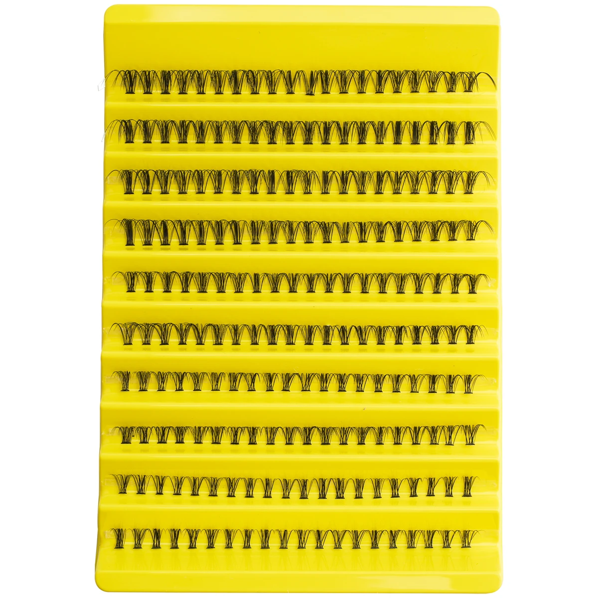 200 Cluster-Wimpernverlängerungen mit Werkzeug, 10 Reihen DIY-Wimpern-Set, vorgefertigtes Volumen 20D/50D, künstliche Wimpern für Make-up, Faux Clis – Detail 2