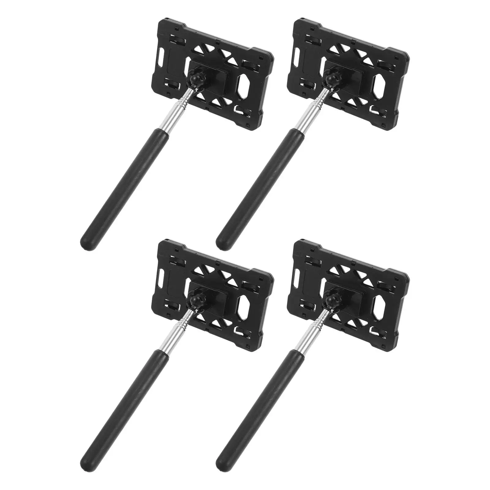 

4Pcs Parking Payment Stick: Ergonomic Telescopic Cards Holder Rod for Cars Trucks Contactless Gate Operation Reliable Daily