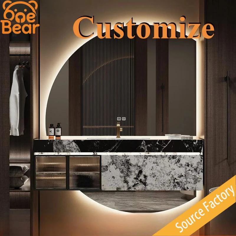 Artisan Crafted Marble Vessel Sink Luxurious Natural Stone Basin Modern Luxury Design for Upscale Space