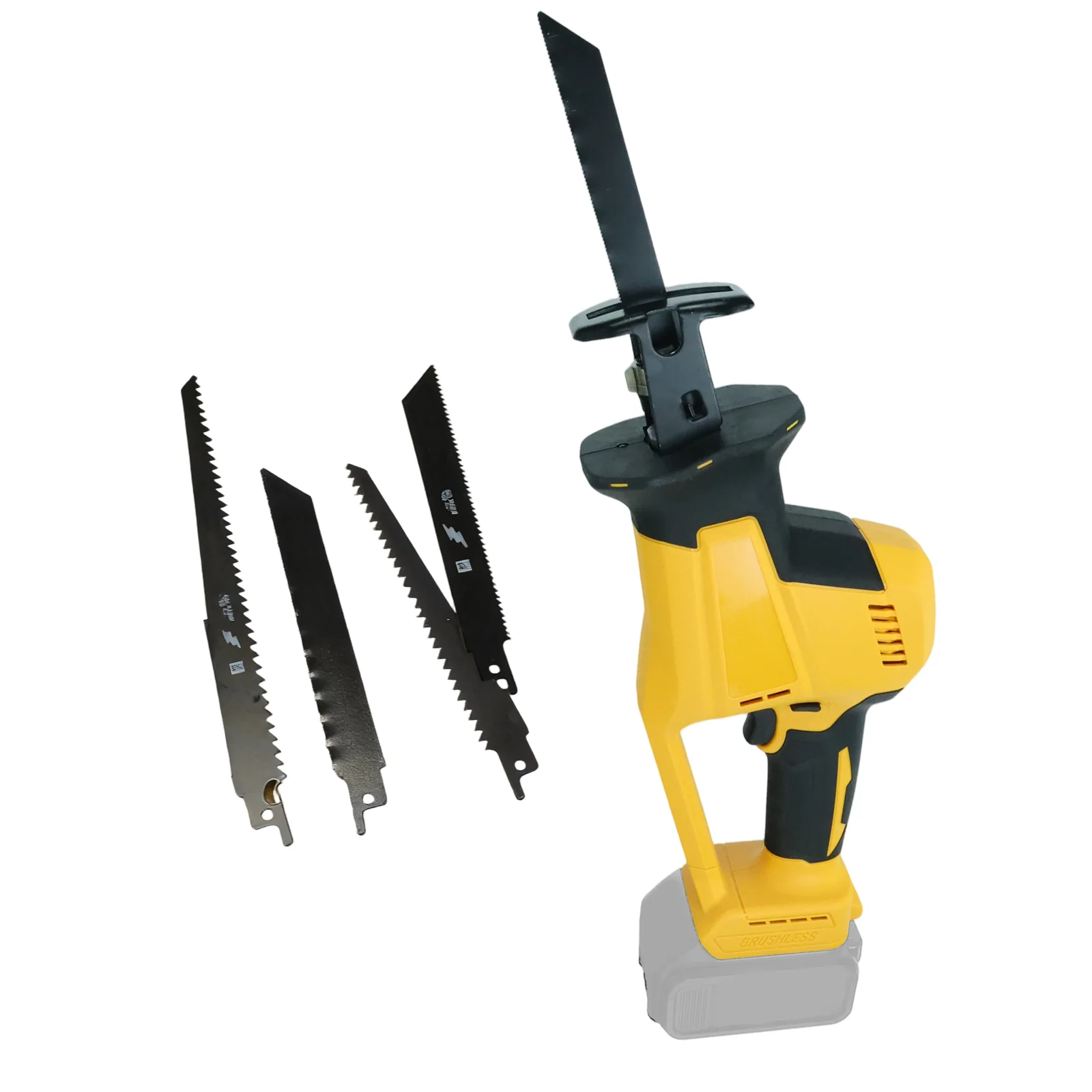 

Brushless Reciprocating Saw 3100SPM Stepless Variable Speed Handheld Wood Metal Pipe Cutting Power Tools For Dewalt 20V Battery