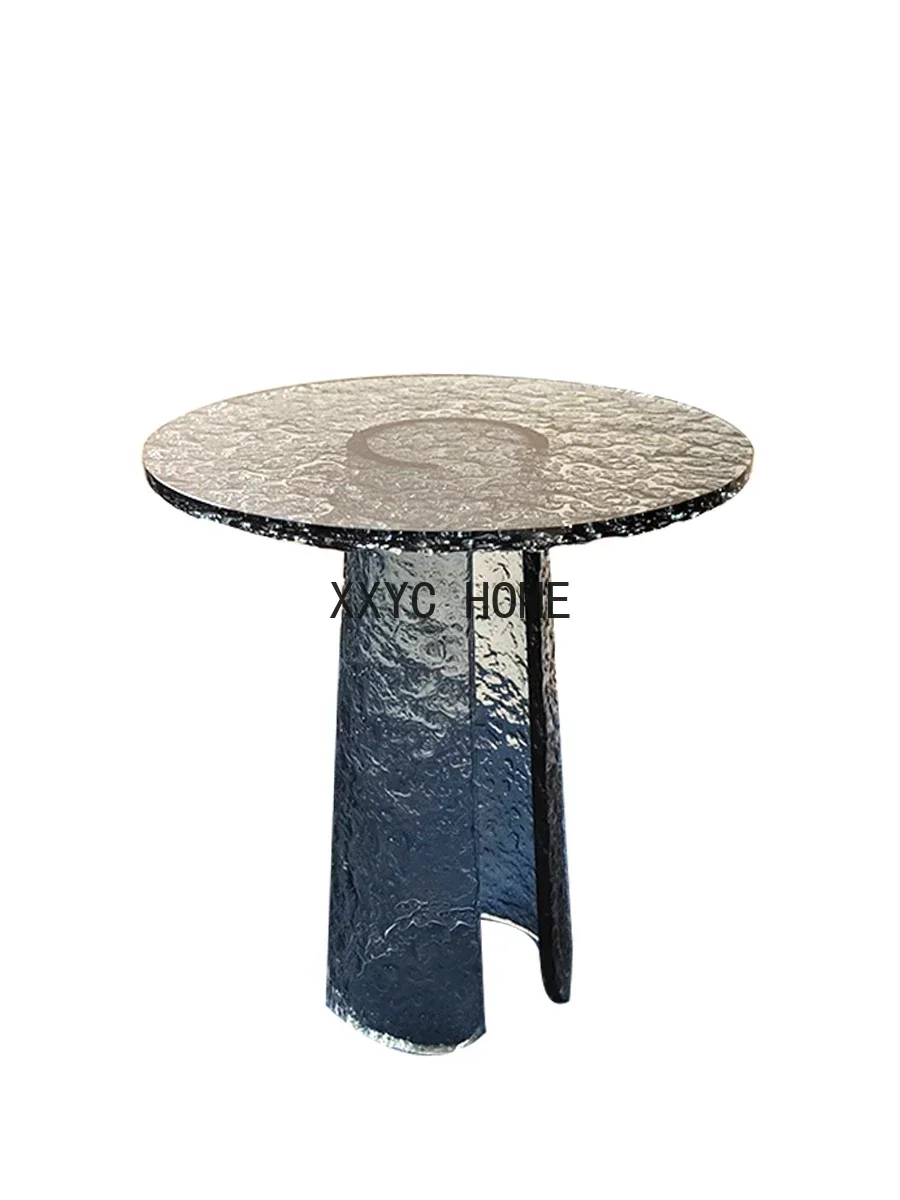 

Acrylic Water Ripple Side Table Simple Modern Living Room Balcony Coffee Table