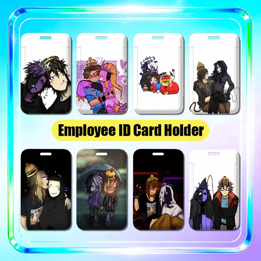 For 7N7NOLI 007N7 NOLI Employee ID Card Holder Badge Office Student Bank Work Credit Decoration Case