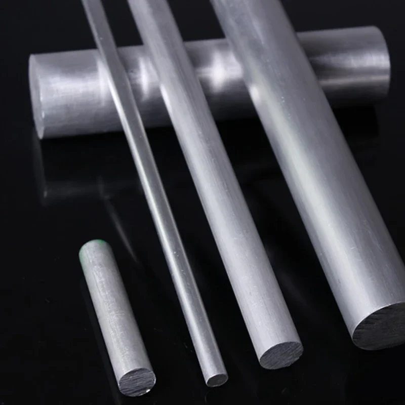 7075 Aluminum Rod Solid Super Hard Aluminum Round Rods Used In Aviation Nautical Industry Diameter 8/10/12/20/30/40mm