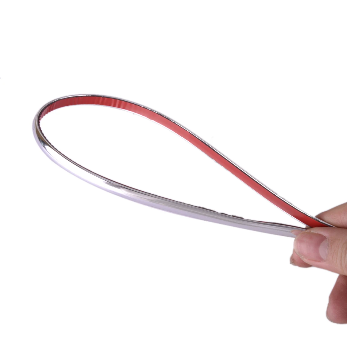 Серебряная автомобильная Стайлинг, накладка, самоклеящаяся дверная защита для кузова, защита от царапин, 2 м x 6 мм, ПВХ Серебряная автомобильная Стайлинг, накладка, самоклеящаяся дверная защита для кузова, защита от царапин, 2 м x 6 мм, ПВХ