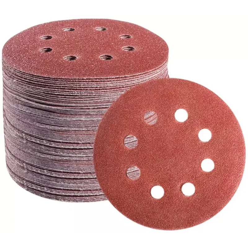 SATC 125mm Hook Loop Sanding Polishing Solid State Diamond Aluminium & Aluminum Oxide Abrasive Disc OEM Customized Support