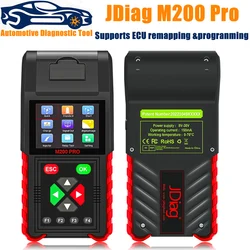 JDiag M200Pro Immobilizer ECU Remap Program Tool Motorbike Diagnostic Scanner Universal Support Most Brands M200 Pro