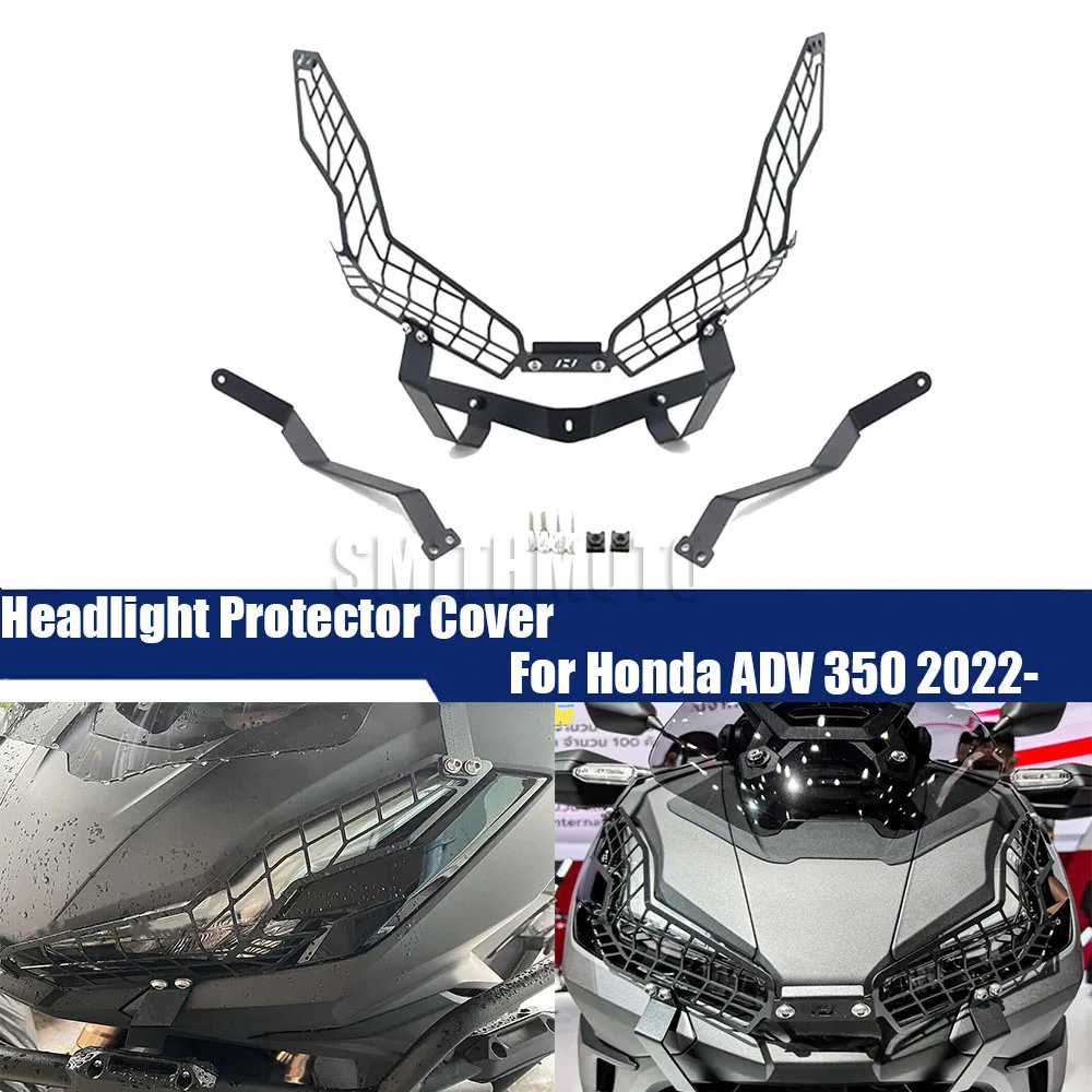 

New Motorcycle Accessories For Honda adv350 ADV350 ADV 350 2022 2023 Headlight Headlamp Protector Cover Grill