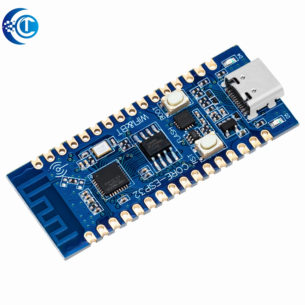 Scheda di sviluppo ESP32-Scheda NORE LCD ESP32 C3! Antenna 2.4G integrata, IDF a 32 pin, WiFi+ Bluetooth ideale per Arduino e Micropython