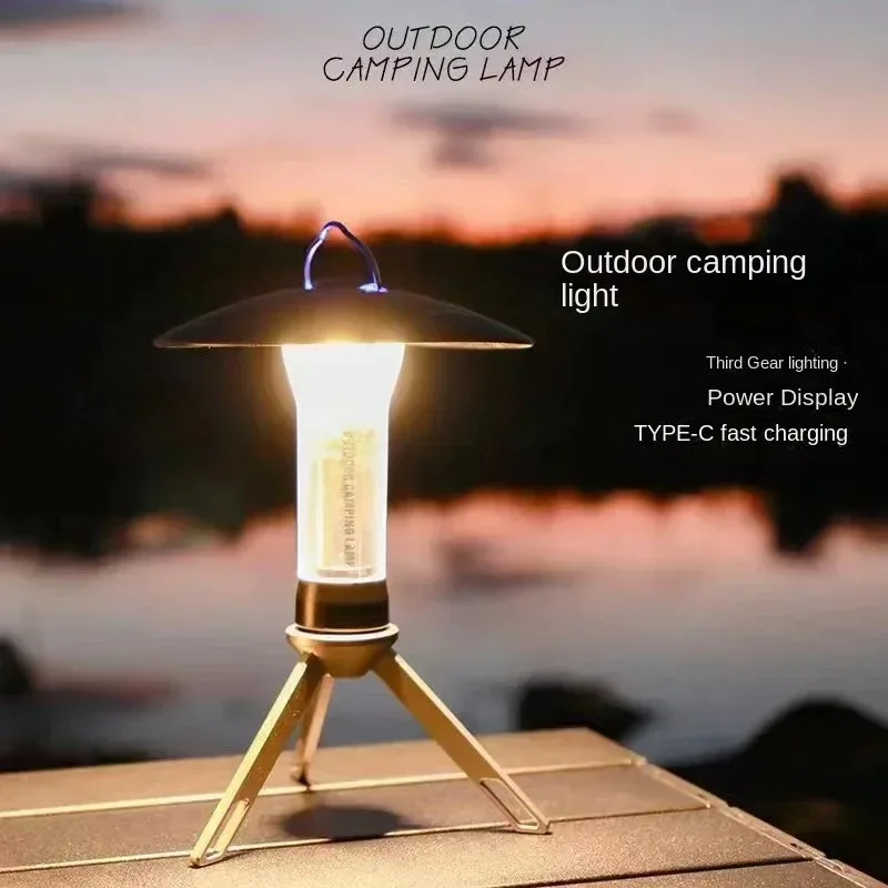 Novelties Outdoor Camping Light Led Multi Functional Camping Lamp Atmosphere Tent Light Emergency Flashlight Lighting