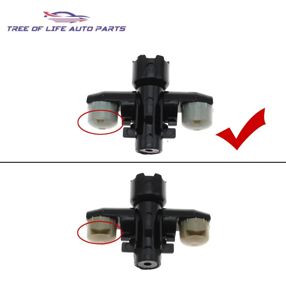 Front Headlight Washer Cover Headlamp Spray Nozzle Jet Cap For Subaru Forester SK 2018 2019 2020 86636SJ120 86636SJ130
