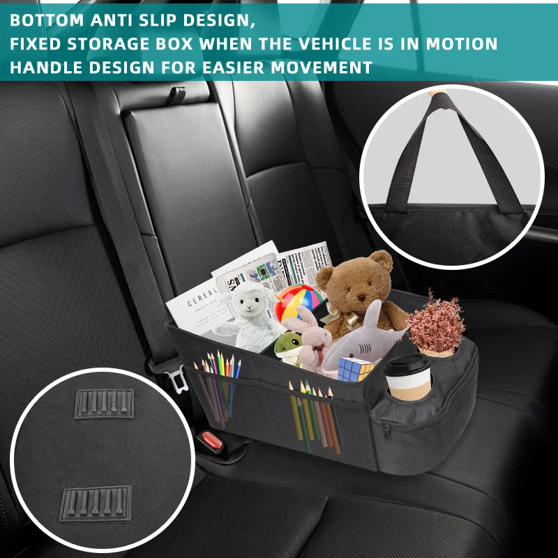 Large Capacity Car Trunk Storage Box Folding Organizer Bag - Efficient Space Saver for Vehicle Storage Stowing Tidying