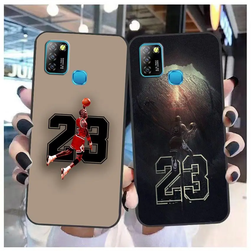 Basketball Sports 23 Funda Case For Infinix CAMON 19 16 ZERO X NEO 20 8 POVA 4 2 NEO2 NOTE 12 G96 11 10 8 8I S5 Case Shell Capa