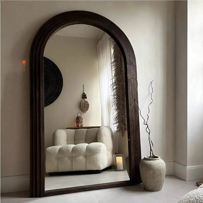 

Зеркала для макияжа принцессы, дизайн всего тела, уникальные европейские большие напольные зеркала, современная эстетика Miroir Sur Pied, мебель для дома