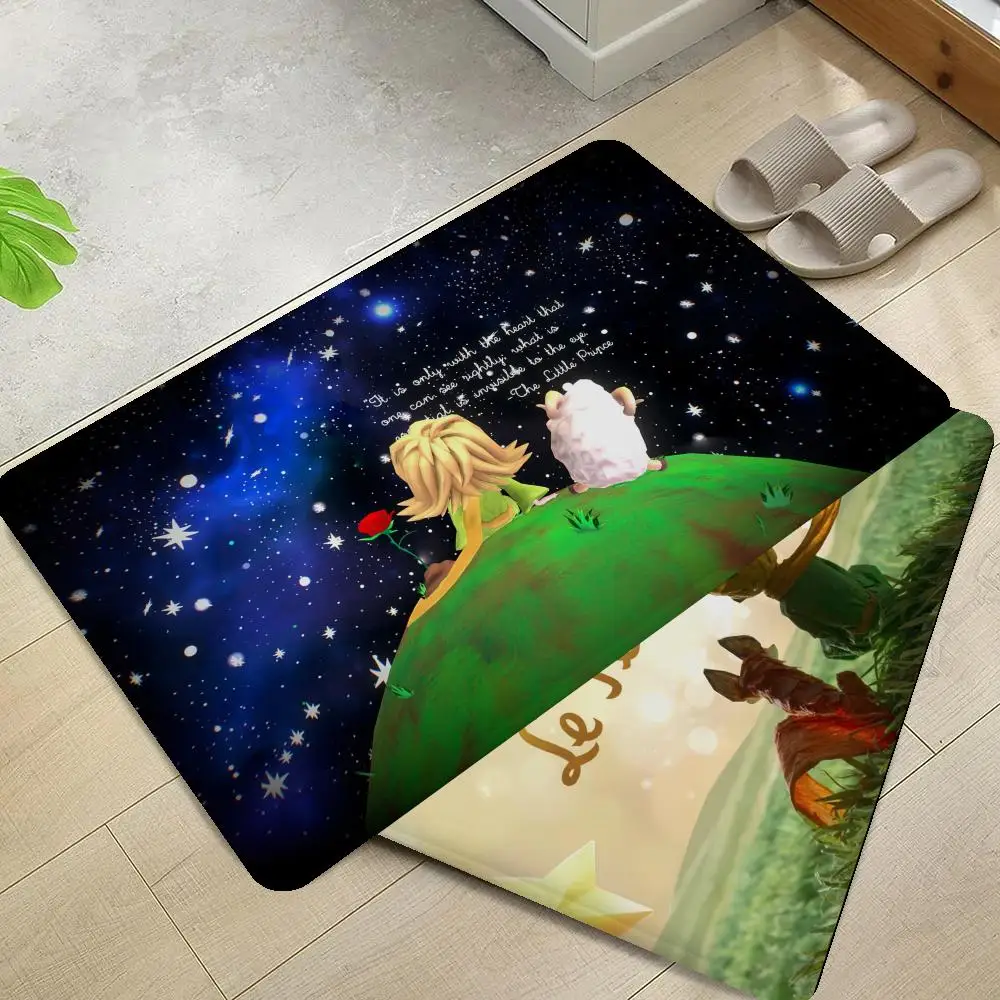 The Little Prince Floor Mat Floor Carpet Kids Room Bedroom Decoration Balcony Anti-Slip Doormat Living Room Hotel Decor Mat