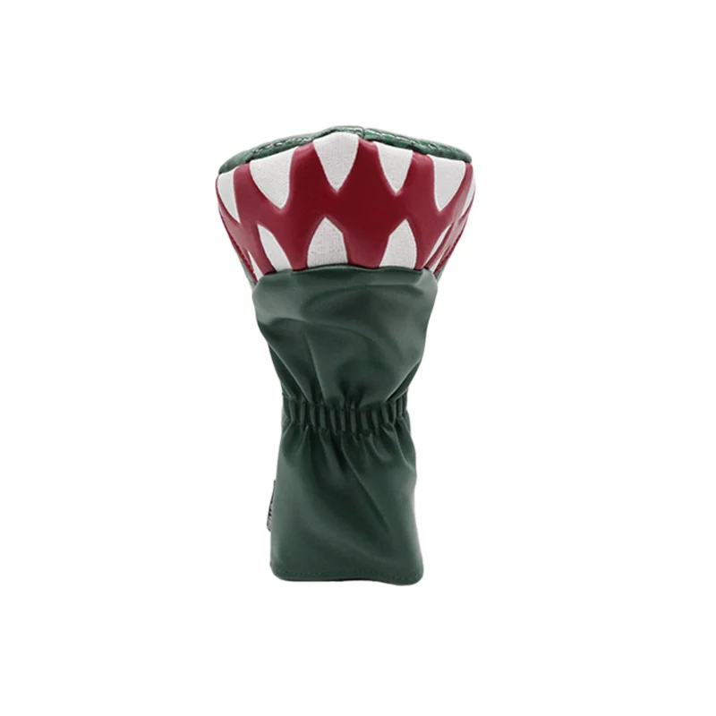 1 pc Crocodile Design Golf Headcover for Driver and Blade-Style with Magnetic Closure, Cartoon Style, Special PU Hard Material