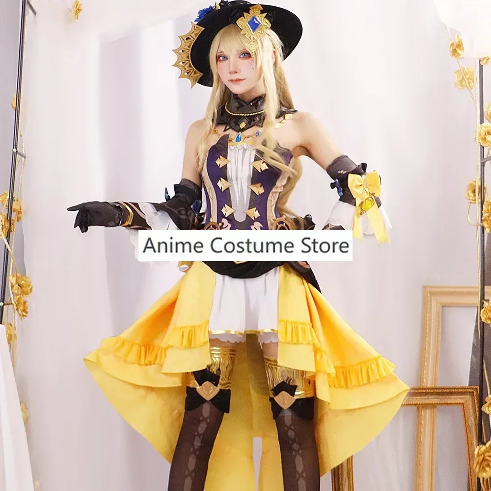 مجموعة شعر مستعار وقبعة من Nvia تأثيري للنساء ، فستان ، زي موحد ، هالوين ، كرنفال ، زي حفلات ، جودة عالية