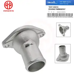 Genuine No: 16321-0W010 HONGWIN Coolant Thermostat Housing Water Inlet Pipe Fits Toyota Tacoma T100 4Runner 2.4L 2.7L 1994-2004